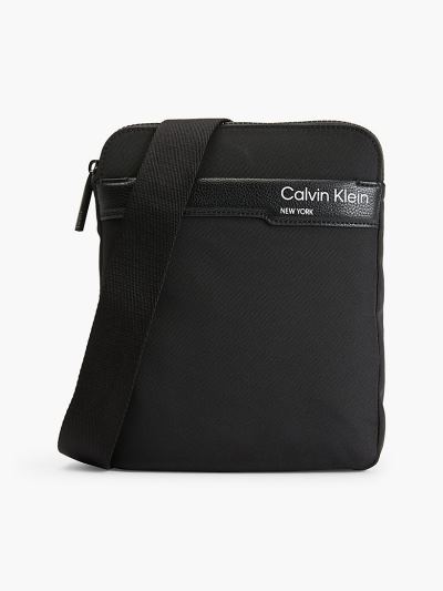 Calvin Klein Táskák & Kiegészítők HU707577 | Calvin Klein Recycled Polyester Flat Férfi Crossbody Tá